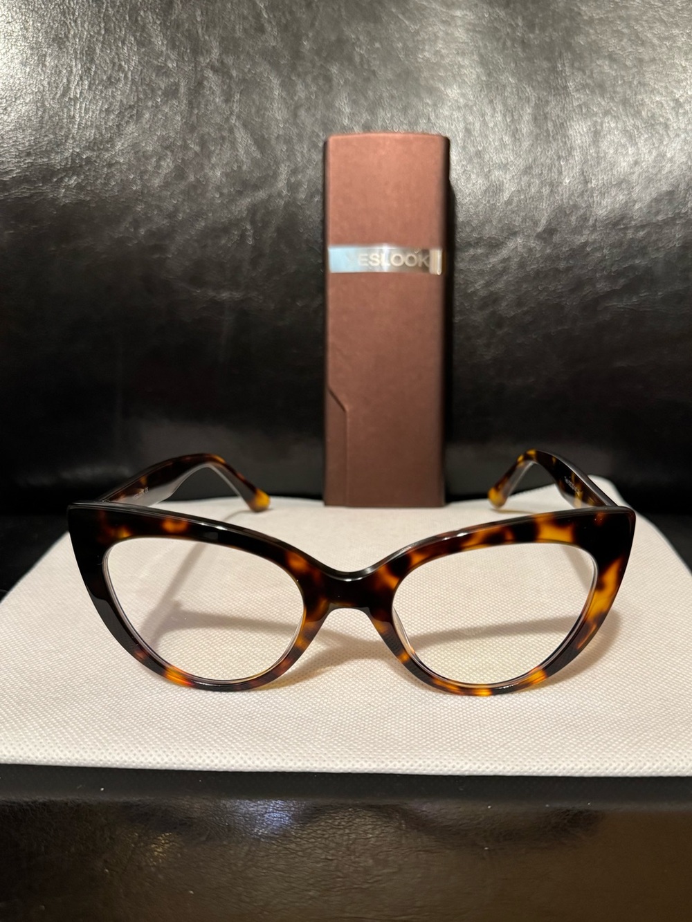 Tortoiseshell Cat Eye Reading Glasses - Brown Tortoise